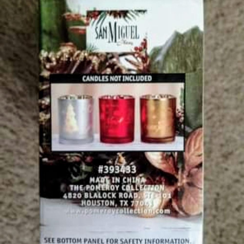 Sam Miguel Votive Candle Holders